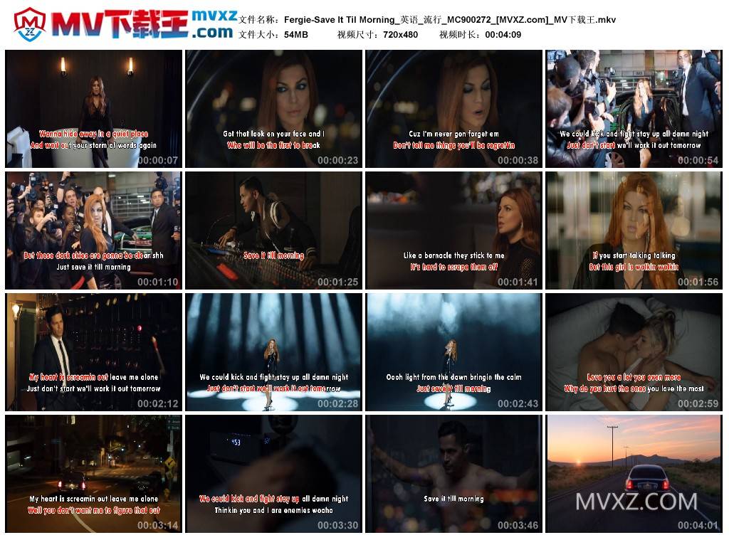 Fergie-Save It Til Morning_英语_流行_MC900272